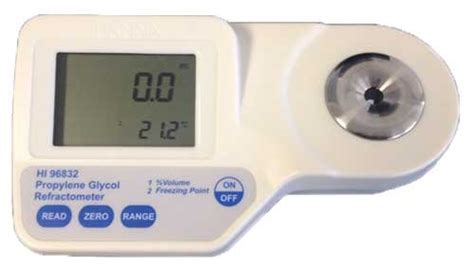 hanna refractometer beer|glycol tester refractometer.